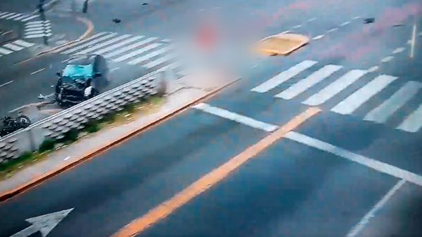 Un video muestra el momento exacto del accidente fatal en Paternal