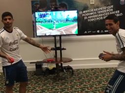 video: asi se relaja la seleccion argentina antes del debut en la copa america video: asi se relaja la seleccion argentina antes del debut en la copa america
