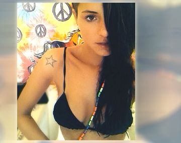 Candelaria Tinelli sigue los pasos de su hermano y se mostró en la web