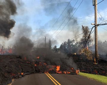 Erupción del Volcán Kilauea