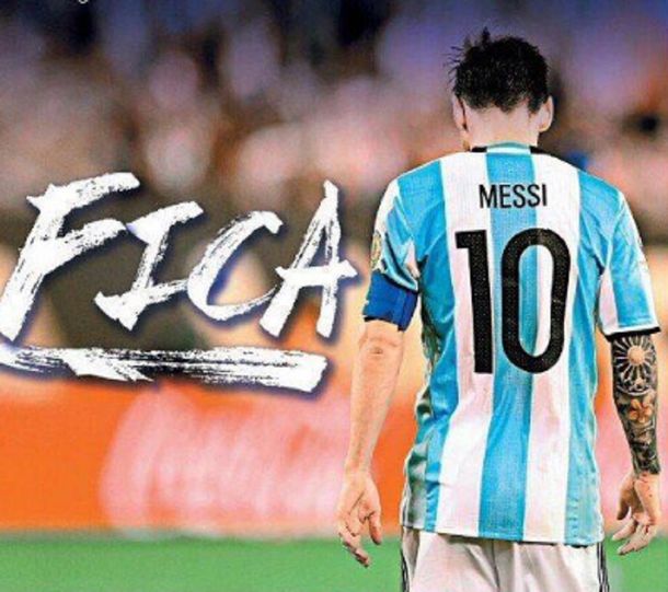 Brasil se ríe de la renuncia de Lionel Messi a la Selección argentina