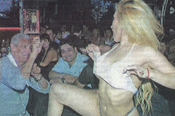 La Garza Sosa, entre la noche y el cine: mirá las fotos de un delincuente de fiesta