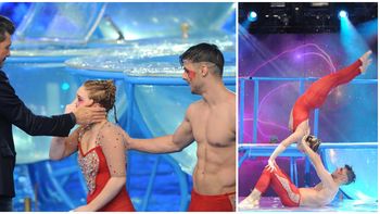 Àngela Torres sorprendió en el aquadance. Àngela Torres sorprendió en el aquadance.