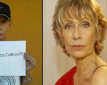 María Valenzuela, internada.