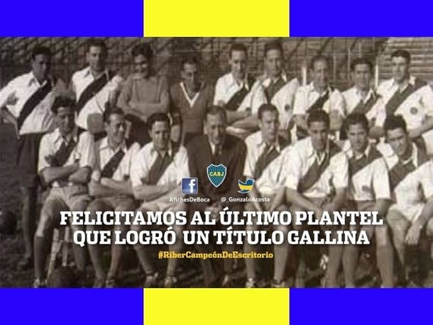 Los afiches con las cargadas de los hinchas de Boca a River