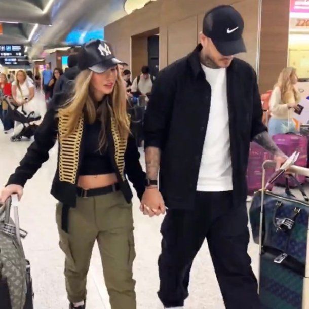 Después de una polémica estadía en Argentina, Mauro Icardi y la China Suárez volvieron a Turquía