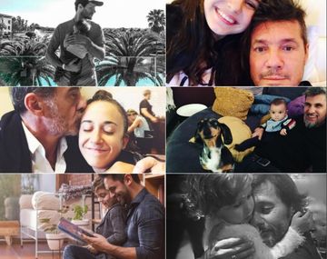 Los famosos celebran el día del padre en las redes.