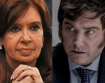 Cristina Kirchner / Javier Milei.