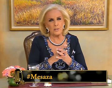 Mirtha le pidió disculpas a Laura Miller y apuntó contra los que la criticaron