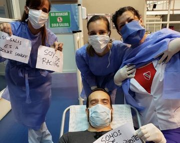 Racing se sumó a la campaña para los bancos de sangre