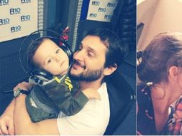 co conductor de lujo: german paoloski llevo a su hijo a radio 10 co conductor de lujo: german paoloski llevo a su hijo a radio 10