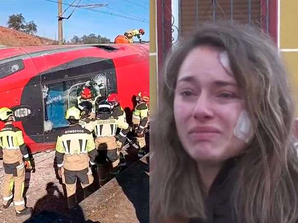 Pensé que era el final: el dramático relato de una pasajera tras el choque de trenes en España