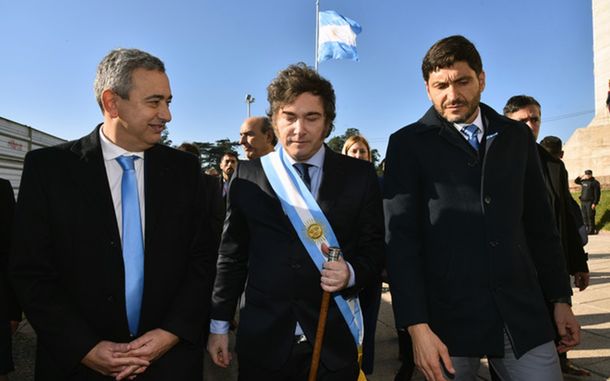Javier Milei estuvo en Rosario el Día de la Bandera de 2024. Javier Milei estuvo en Rosario el Día de la Bandera de 2024.
