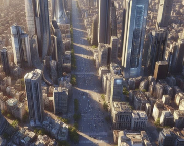 De esta manera luciría Buenos Aires dentro de cien años.&nbsp;