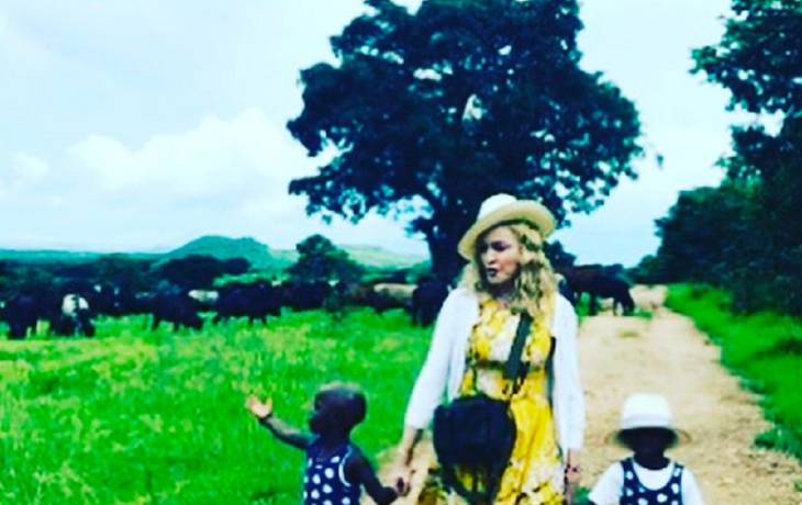 Madonna se mostró muy feliz en Instagram