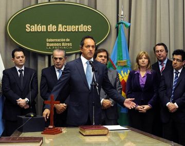 Daniel Scioli tendrá su propio armado político en Provincia