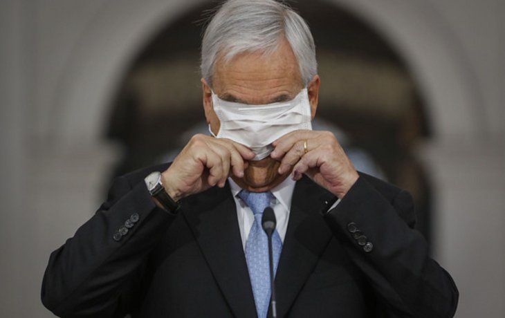 Sebastián Piñera, presidente de Chile. Foto: Agencia Uno
