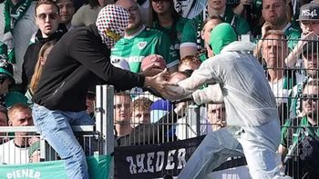 alemania: un hincha burlo la seguridad y desenchufo el var en pleno partido alemania: un hincha burlo la seguridad y desenchufo el var en pleno partido