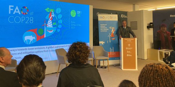 El ministro de Ganadería