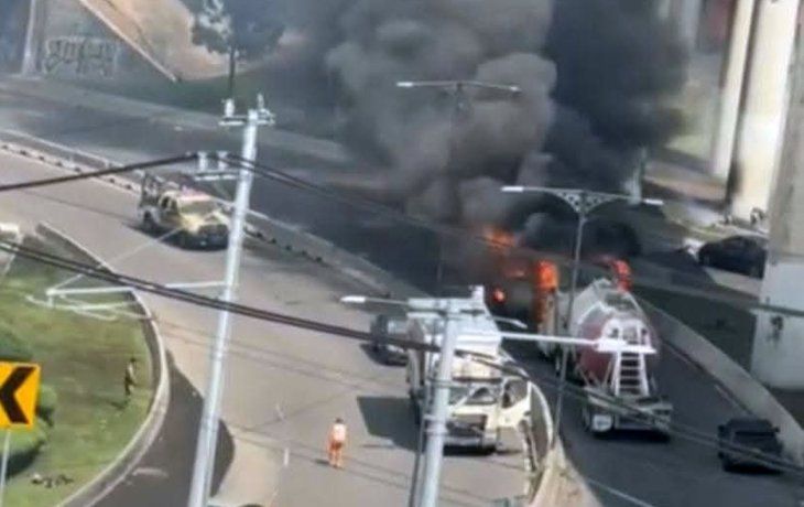 Así fue la explosión de una pipa de gas en México que dejó al menos cuatro muertos