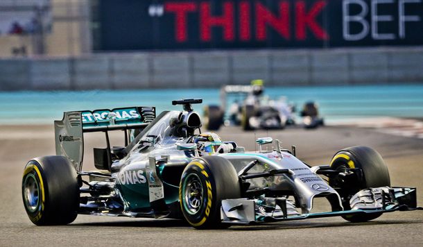 F1: Lewis Hamilton ganó en Abu Dhabi y es el nuevo campeón