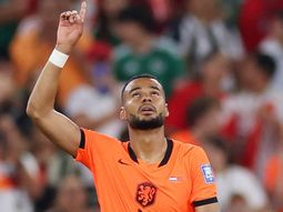 el momento mas emotico del mundial: gol y festejo de gakpo tras su tragica perdida familiar el momento mas emotico del mundial: gol y festejo de gakpo tras su tragica perdida familiar