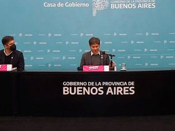 Kicillof se tentó cuando le preguntaron por Macri