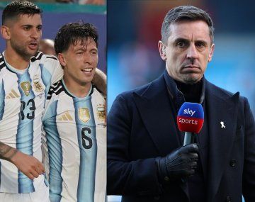 Gary Neville destrozó al Cuti y a Licha Martínez antes de la semi: Peor mejor dupla