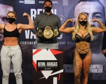 Una boxeadora se presentó al pesaje en lencería y terminó desfigurada por su rival