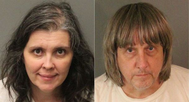 &nbsp;Louise Anna Turpin (49) y David Allen Turpin (57 años)