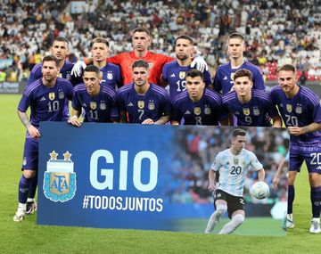 El agradecimiento de Giovani Lo Celso por el mensaje de apoyo de sus compañeros