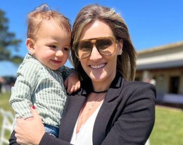 Mica Viciconte habló de la caída de su hijo Luca Cubero y contó cómo está