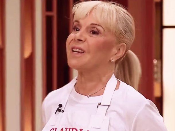 Así fue el regreso de Claudia Villafañe a MasterChefCelebrity