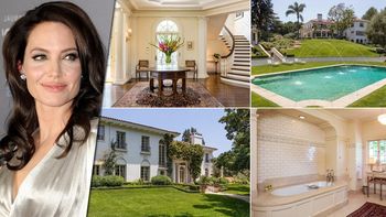 La mansión de Angelina Jolie La mansión de Angelina Jolie