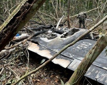 La FFAA de Brasil derribó un avión con drogas de Venezuela