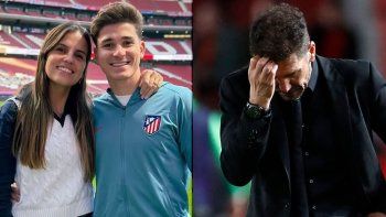 aseguran que la pareja de julian alvarez esta furiosa con el cholo simeone: que paso aseguran que la pareja de julian alvarez esta furiosa con el cholo simeone: que paso