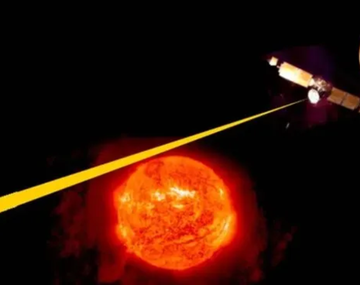 La misión en el que lanzó un rayo láser contra un objetivo a millones de kilómetros.