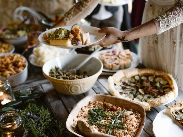 Menú vegano para Año Nuevo