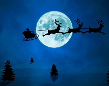 Así recorre el mundo Papá Noel a través de la aplicación de Google