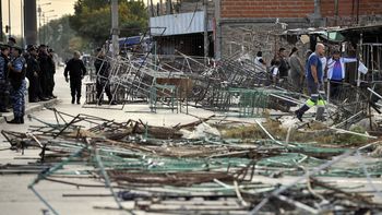 el desalojo de la salada, en imagenes el desalojo de la salada, en imagenes