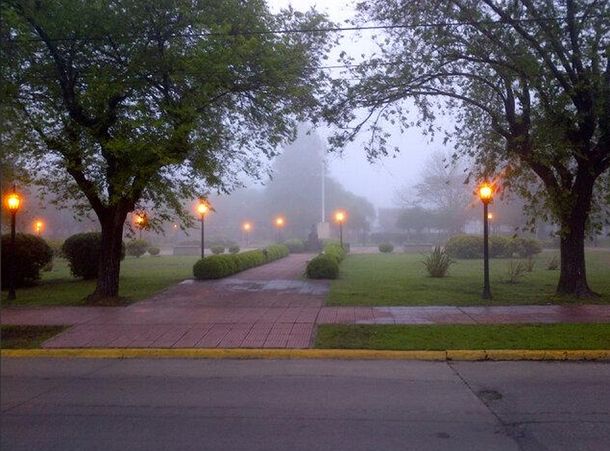 Clima agradable con neblinas y bancos de niebla por la mañana