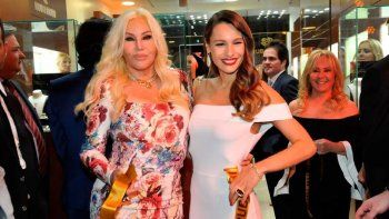 Pampita y Susana Giménez. Pampita y Susana Giménez.