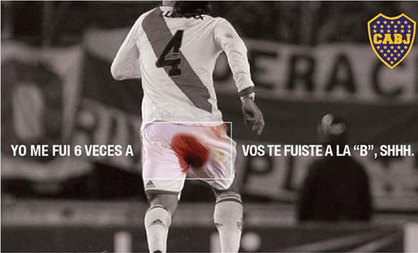 Los hinchas de Boca responden a las cargadas