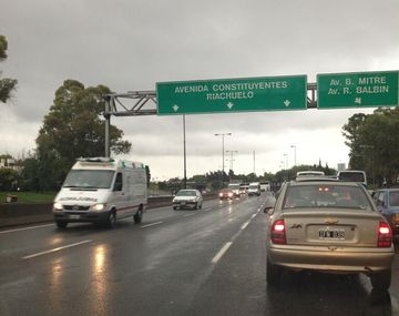 Mapa de los servicios y el estado de las autopistas