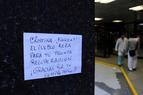 La Presidente está de muy buen humor y evoluciona favorablemente