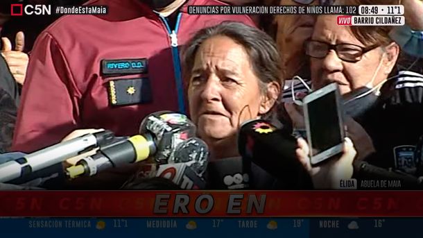 La abuela de Maia Beloso tras su aparición: Mi hija no la regaló