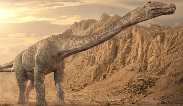 Un dinosaurio hallado en Argentina podría ser el animal más grande de la historia