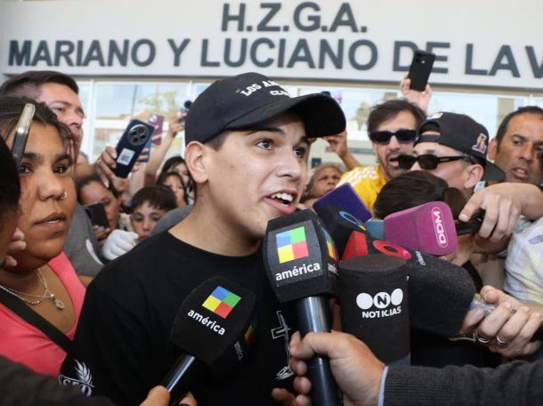 Thiago Medina habló al salir del hospital tras 28 días internado: sus primeras palabras