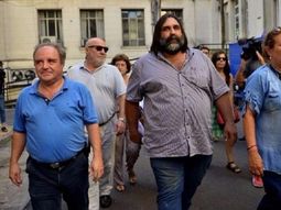 Miguel Díaz, Roberto Baradel y Mirta Petrocini Miguel Díaz, Roberto Baradel y Mirta Petrocini