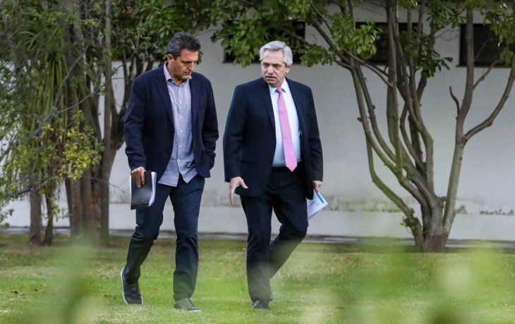 Alberto Fernández se reunió con Sergio Massa tras la renuncia de Martín Guzmán